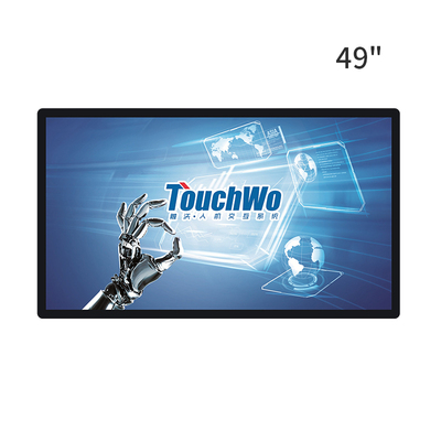 49寸电容触摸一体机 触控平板壁挂查询安卓触屏电脑