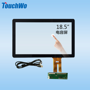 18.5寸点控电容屏 电容触摸屏 10点触摸  投射式电容屏 纯平面式